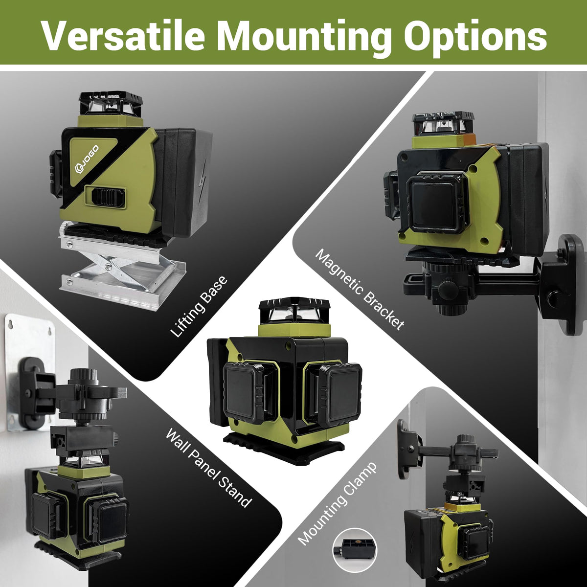 360 Self Leveling Green Laser Level with Magnetic Stand K574082