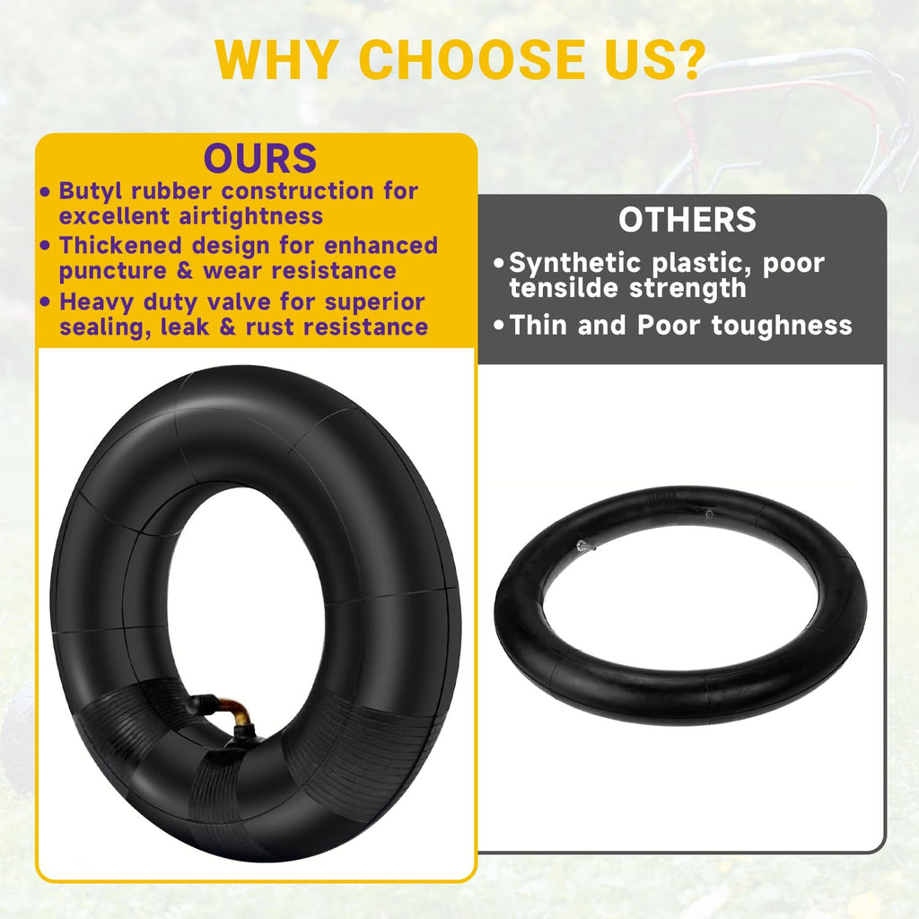 4.80/4.00-8 Inner Tube with TR87 Bent Valve 1 Pcs R1885