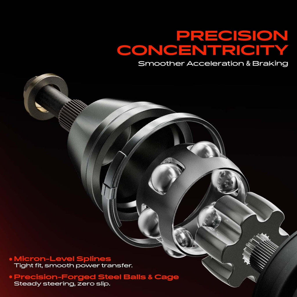 Front CV Axle Shaft Assembly M854