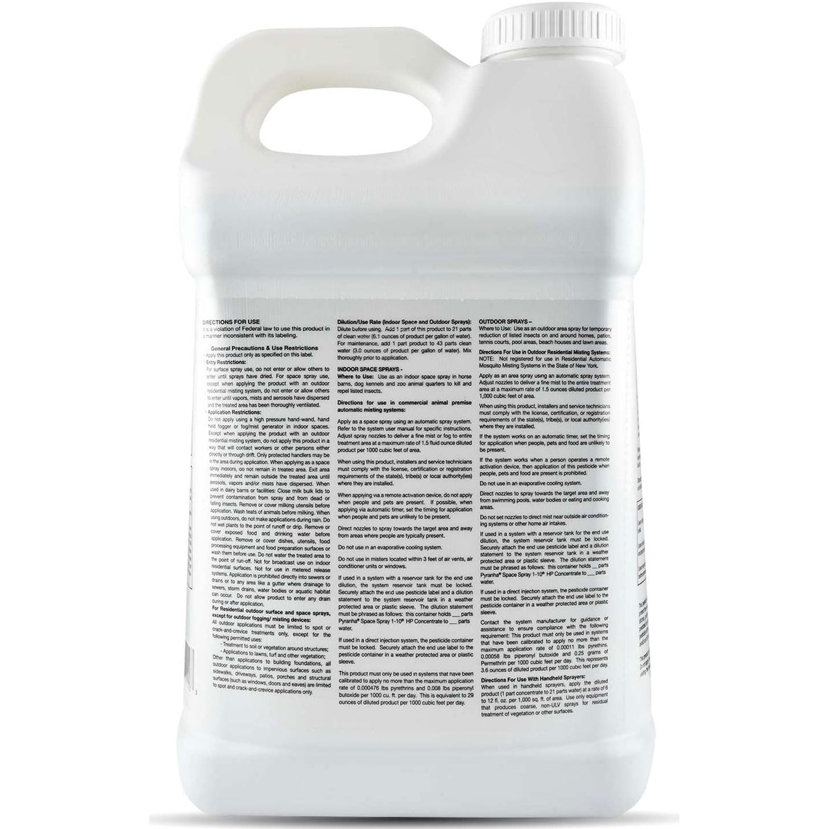1-10 HP Concentrate Refill 2.5 Gallon Fly Control C8396