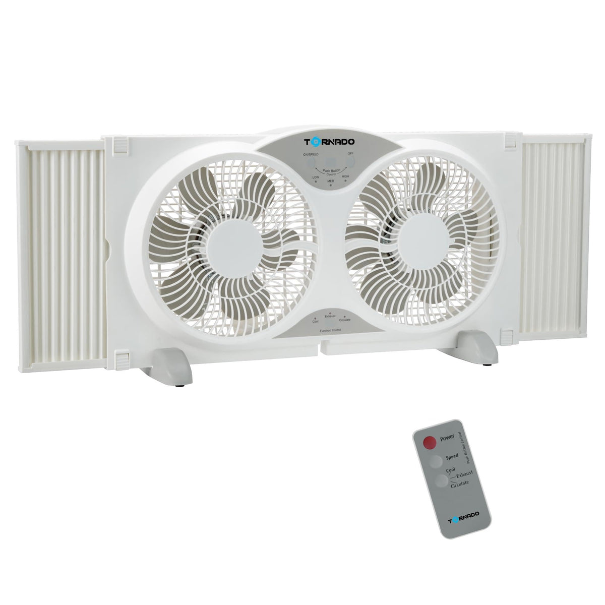 9 Inch 3-Speed White Window Fan N50741