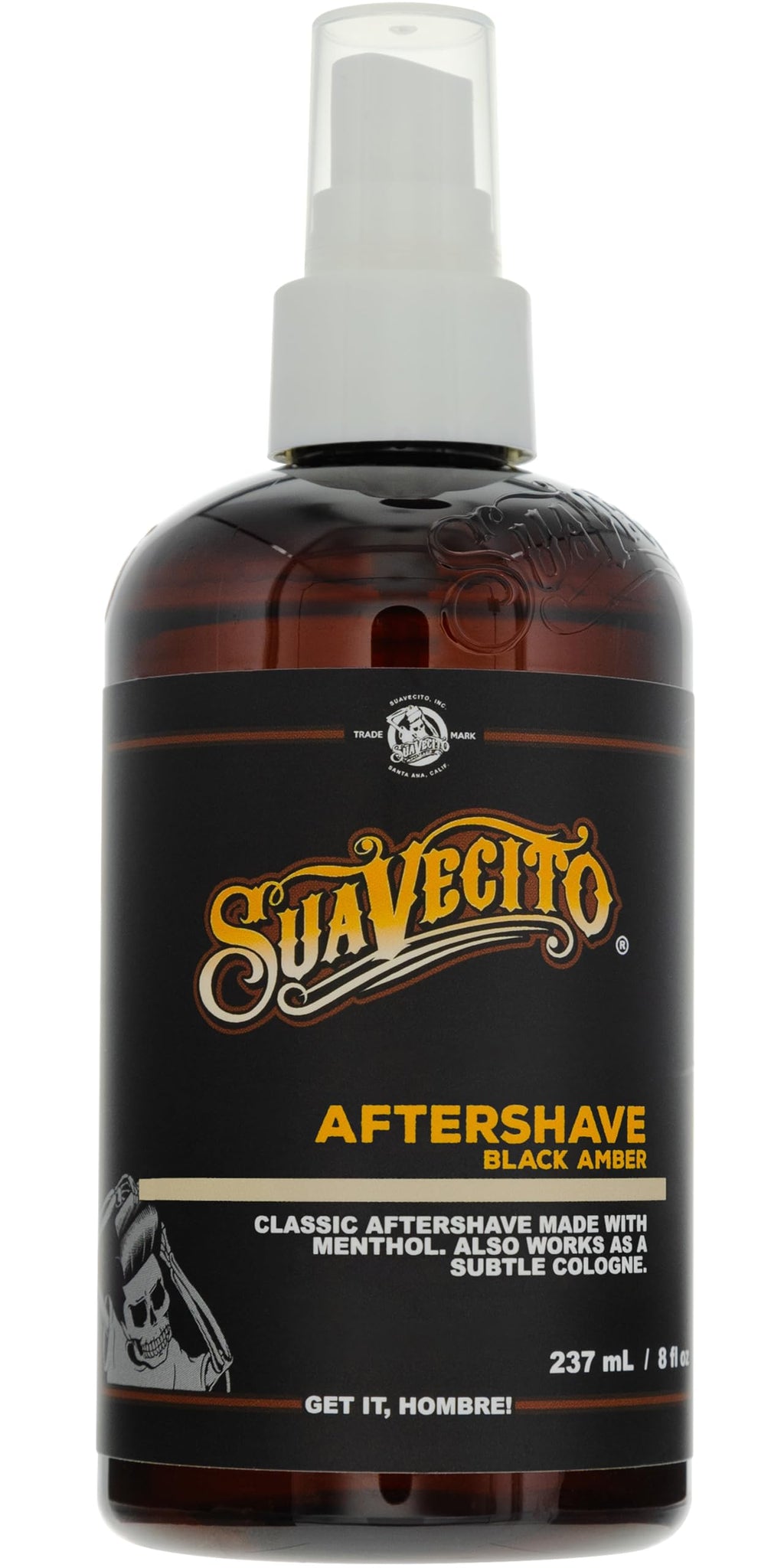 Black Amber Aftershave 8 oz Pump Spray L569