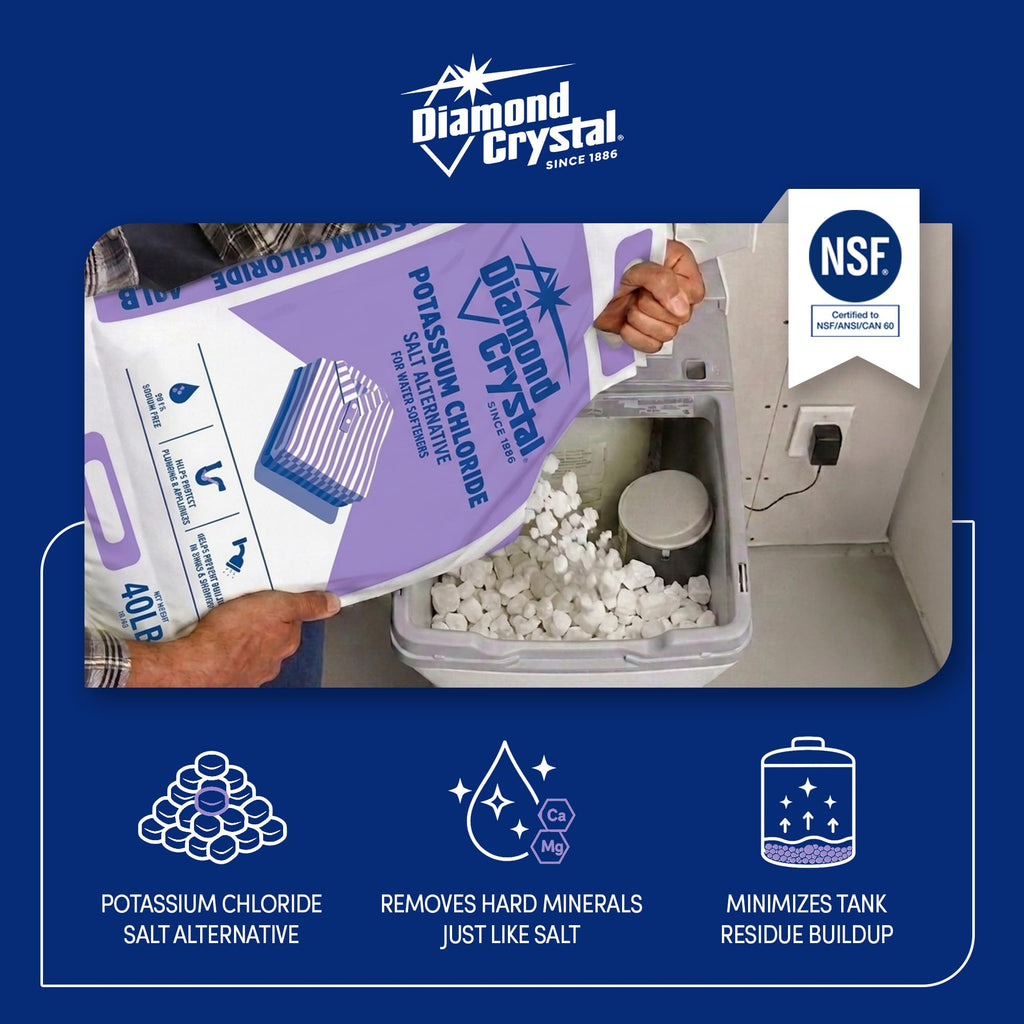 Potassium Chloride Salt Alternative 40 Pounds S37097