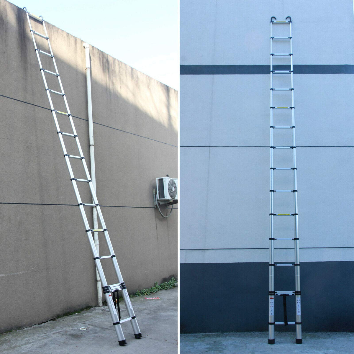 Telescoping Aluminum Ladder 330 Lb Capacity G34551