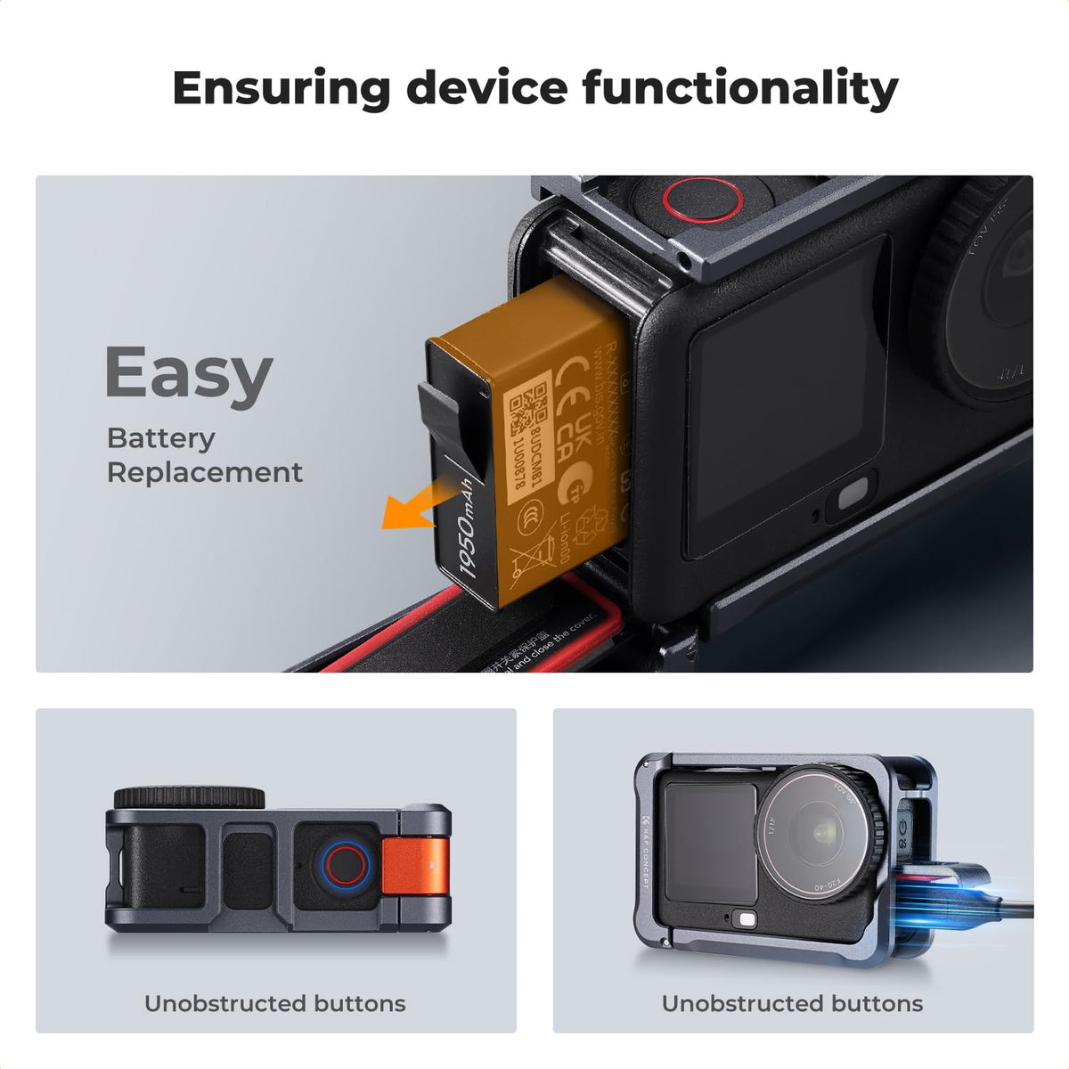Lightweight Cage for Camera S351