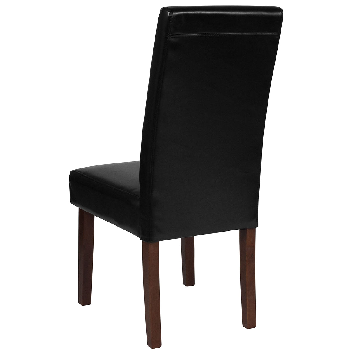 Black Faux Leather Parsons Chair M14192