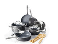 Hard Anodized Ceramic Nonstick 12 Piece Cookware Set Y802623