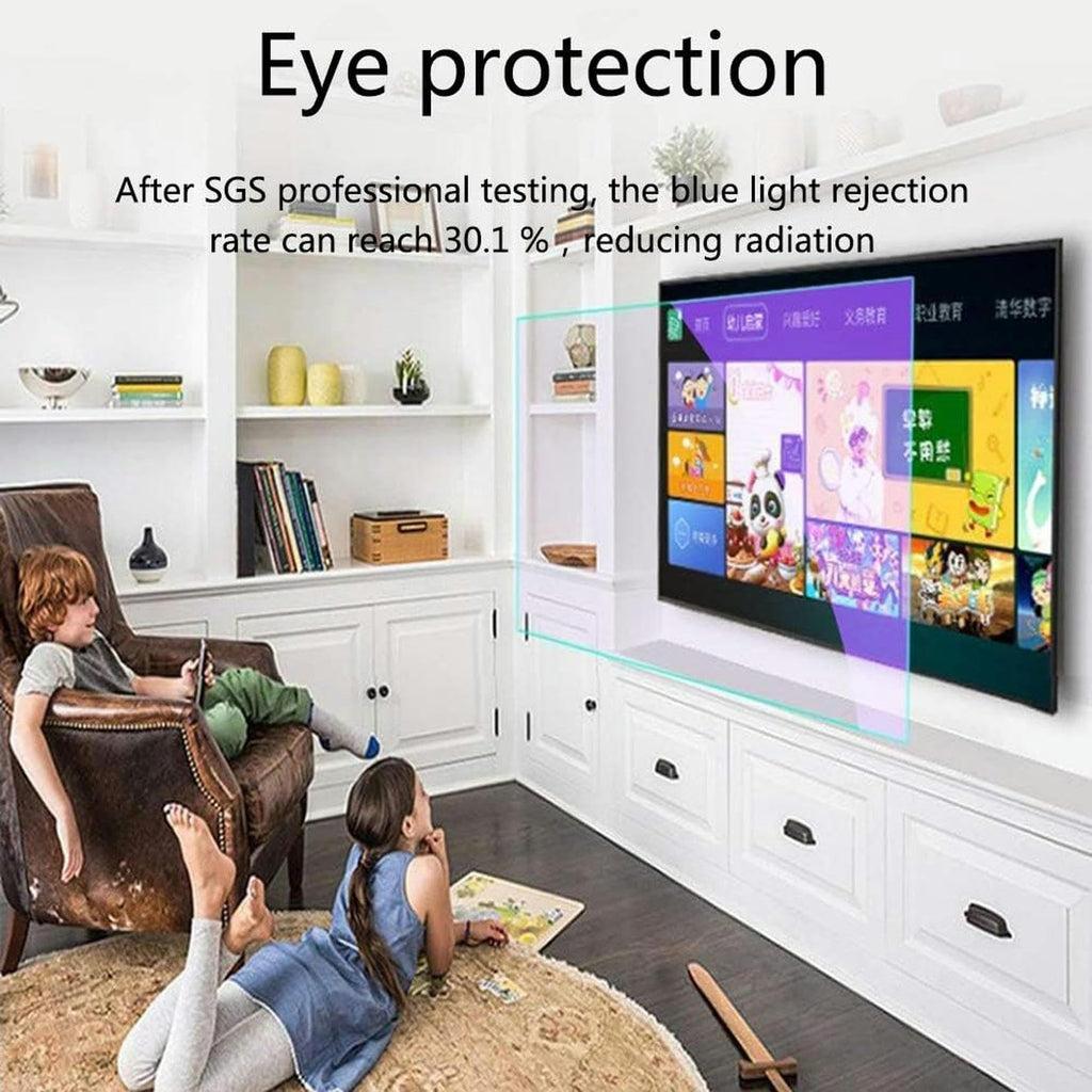 Matte Anti-Glare TV Screen Protector, 32-75 Inch Anti Blue Light Film H753