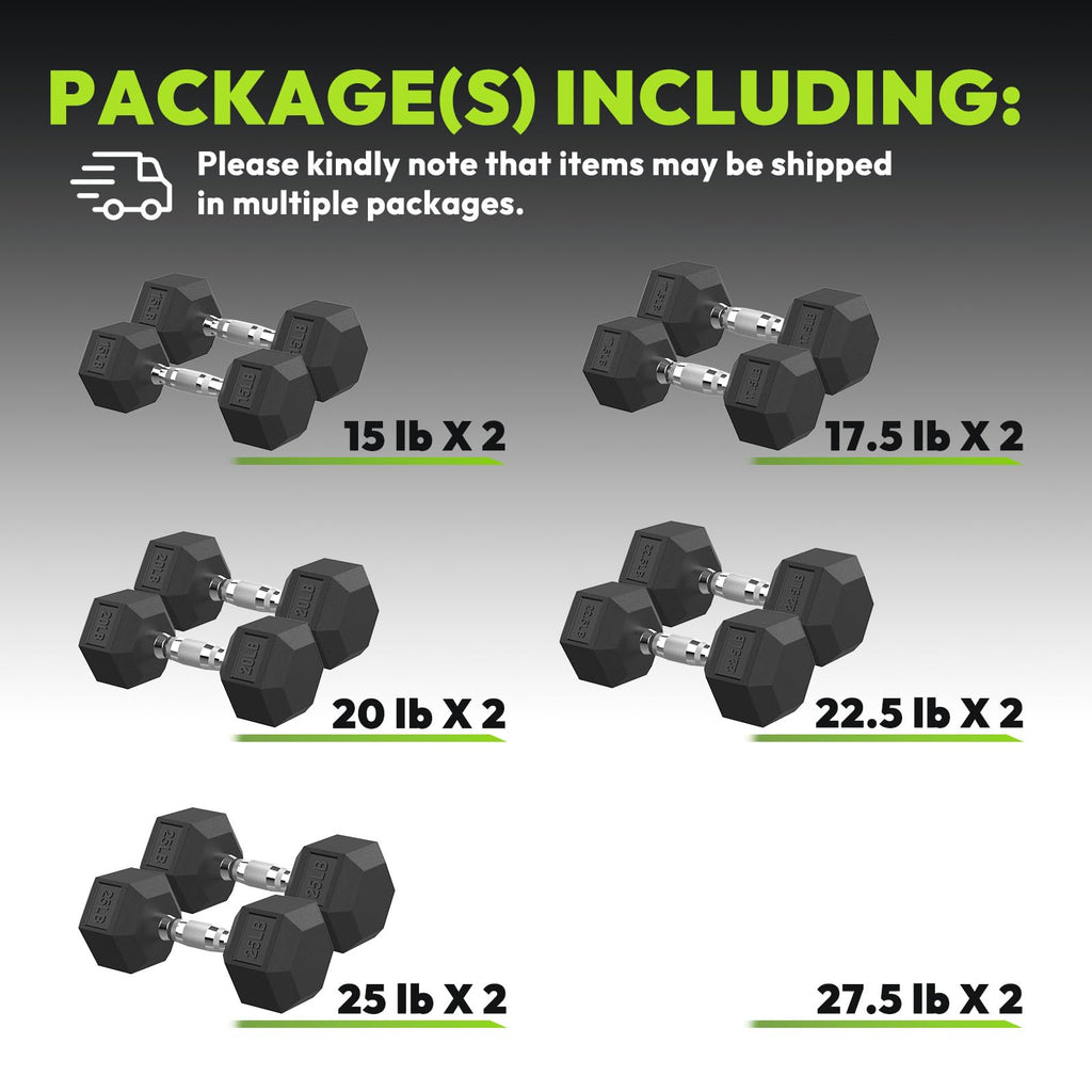 Hex Dumbbell Set X50678