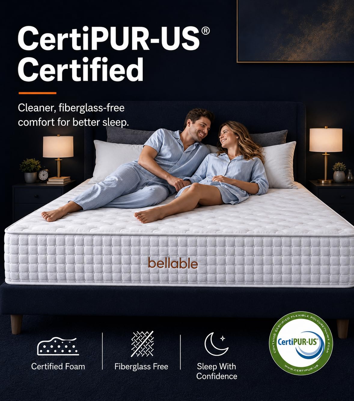 14 Inch Hybrid Full Mattress with Cooling Gel Memory Foam Y547