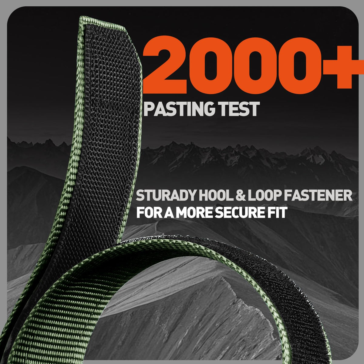 Nylon Sports Strap with Woven Design R4320