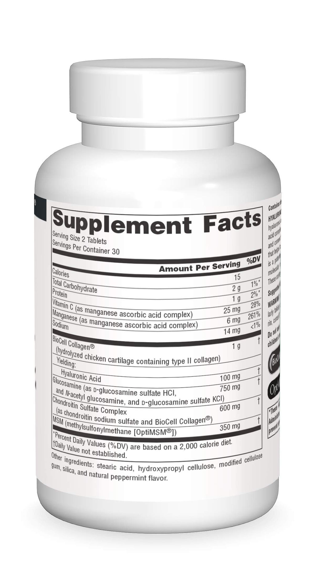 Hyaluronic Joint Complex 60 Tablets W1162
