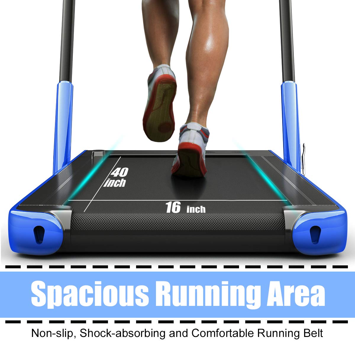 2 in 1 Under Desk Treadmill with Smart App W533