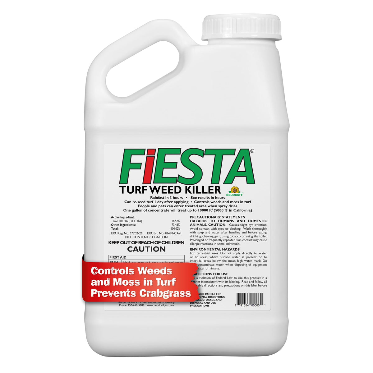 Turf Weed Killer Herbicide Concentrate One Gallon S9435