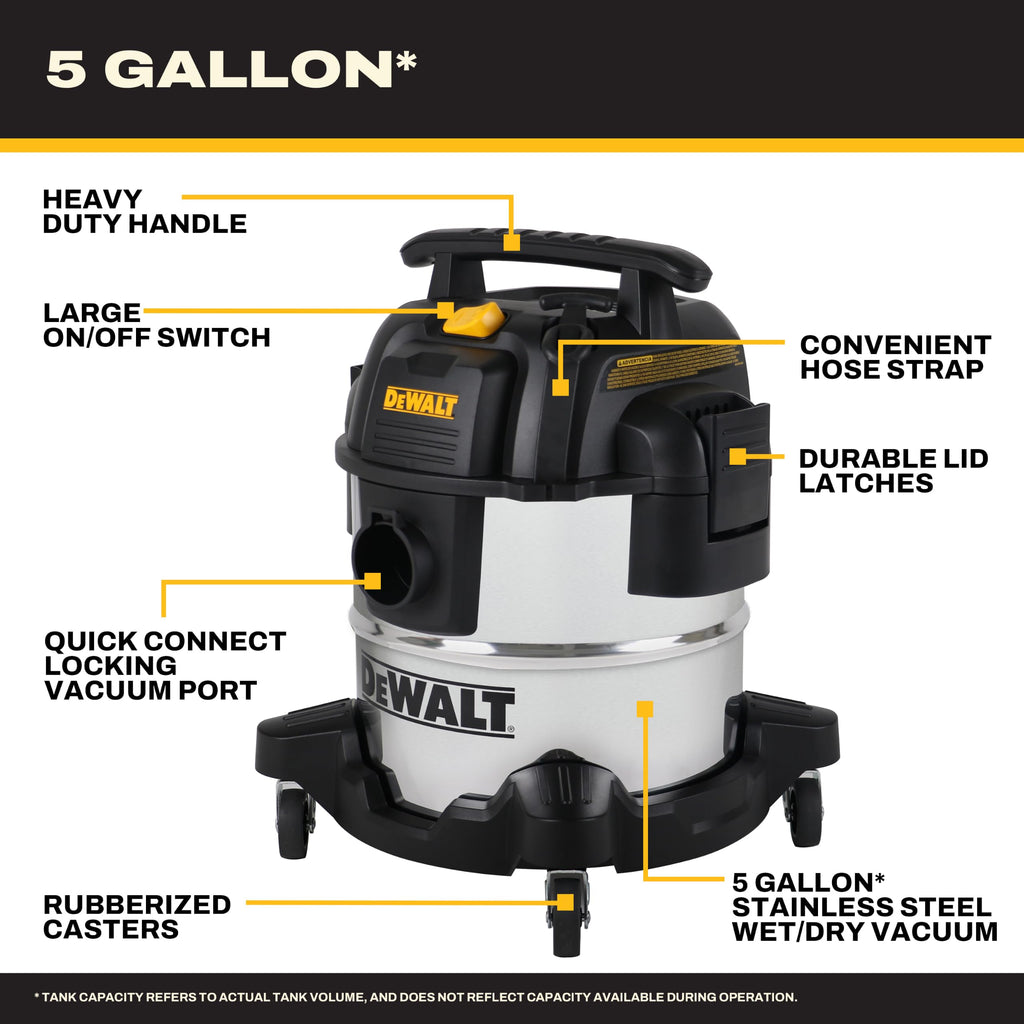 5 Gallon Wet and Dry Shop Vacuum with Blower O902783