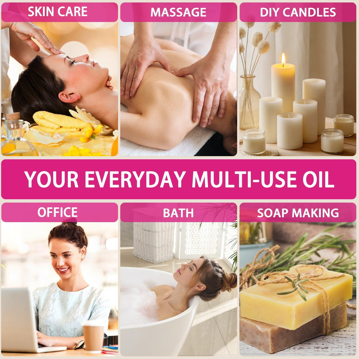 Lavender and Geranium Essential Oil 4 Fl Oz R870