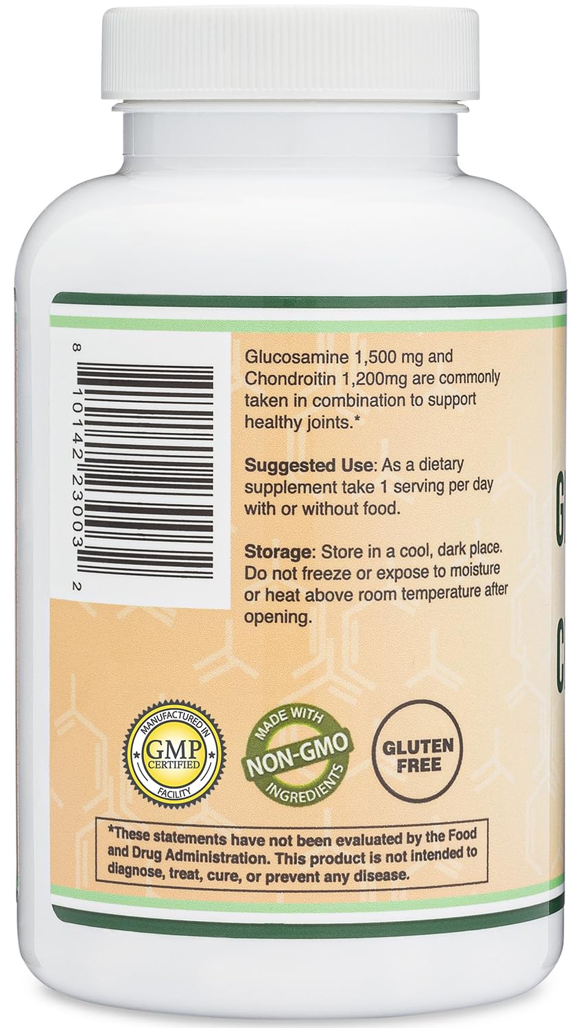 Glucosamine Chondroitin Sulfate 180 Tablets T85913