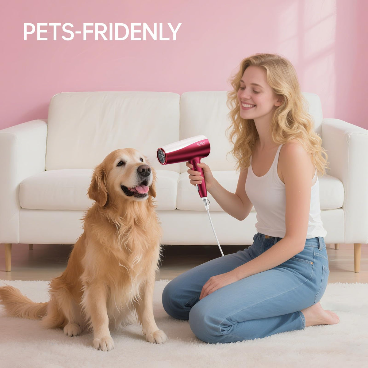 1875W Ceramic Tourmaline Hair Dryer X6349