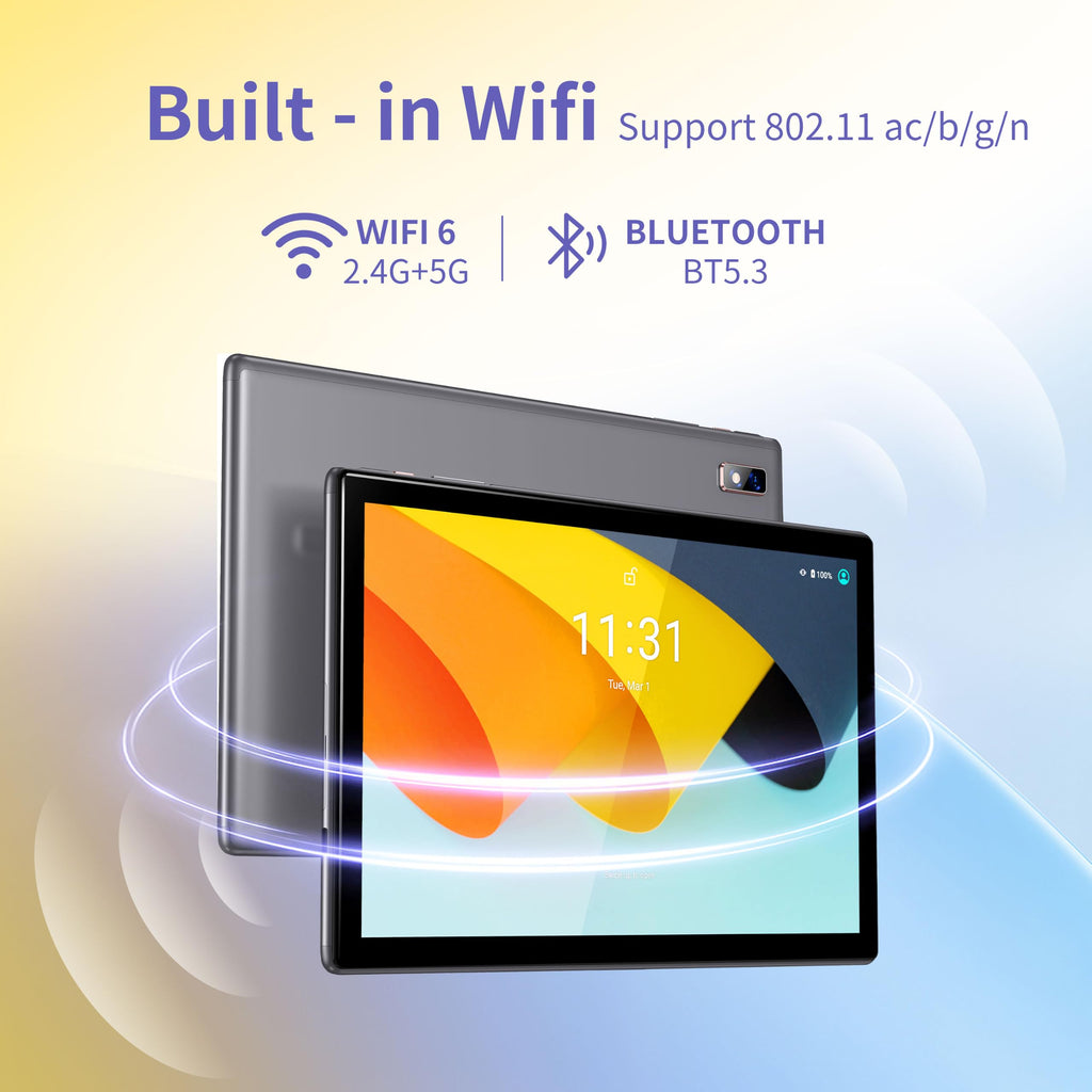 10.1 inch Android 15 Tablet 8GB RAM 64GB ROM S1664