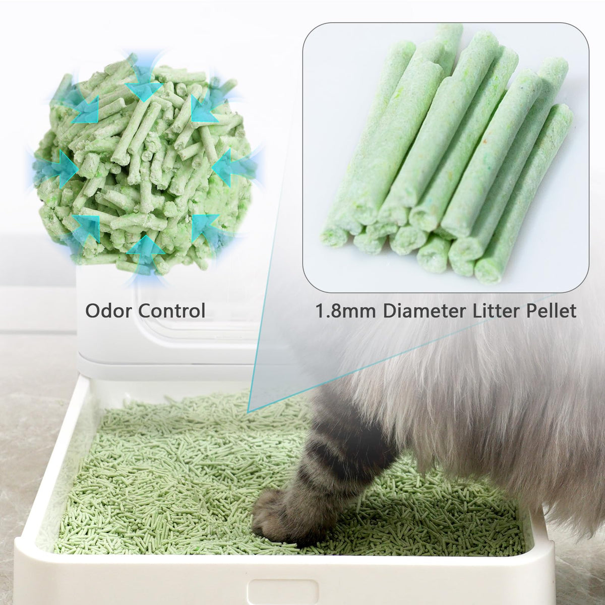 Flushable Tofu Cat Litter 24LB M484716