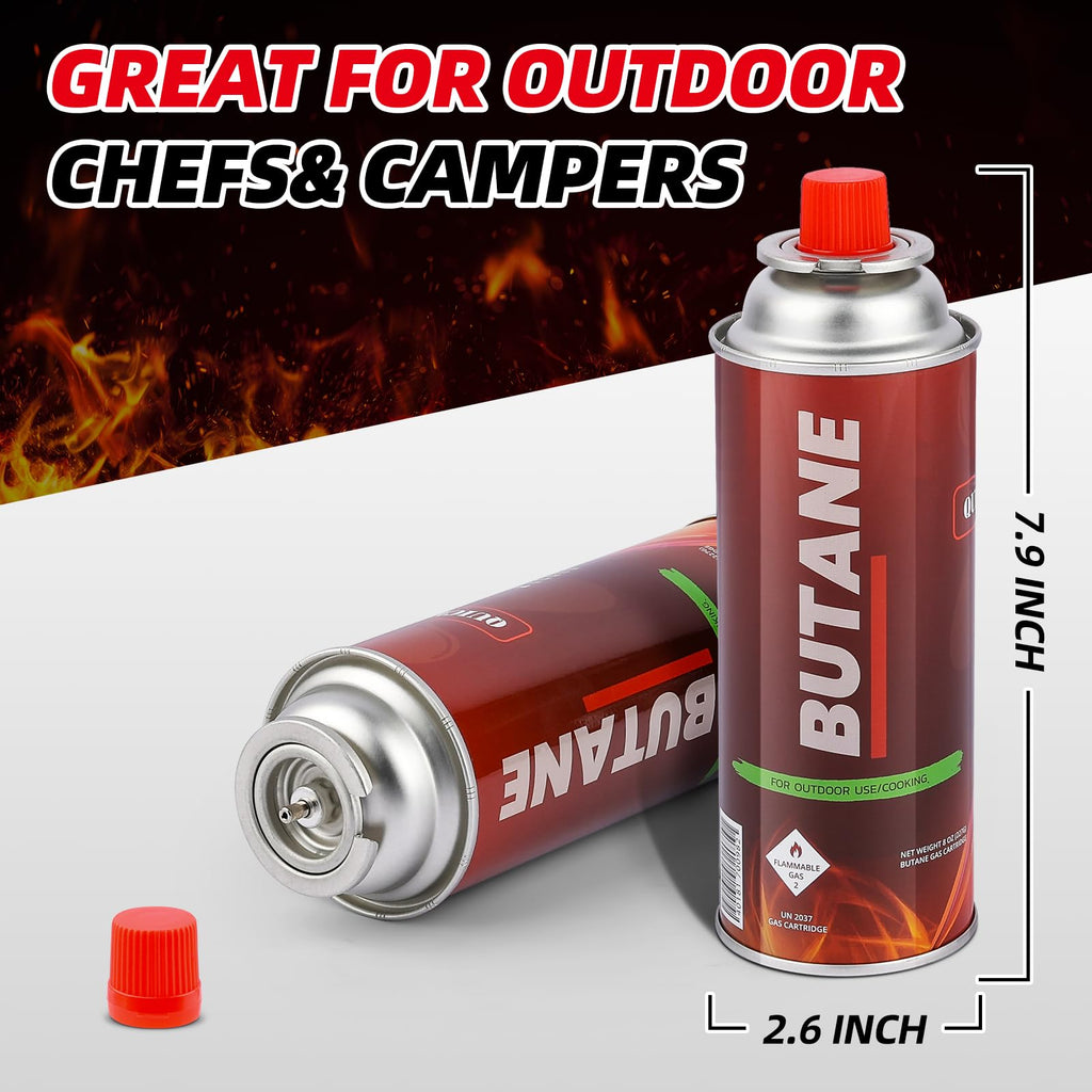 8 oz Butane Fuel Canisters U273