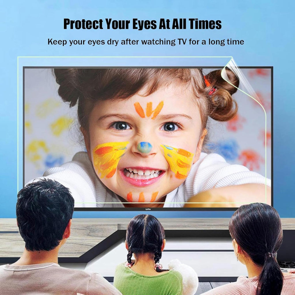 Matte Anti-Glare TV Screen Protector, 32-75 Inch Anti Blue Light Film H753