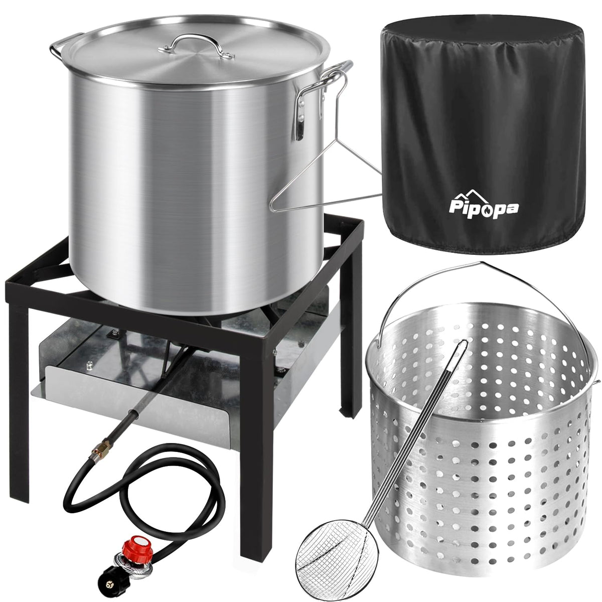 60QT Crawfish Boiler with Dustproof Cover K836627