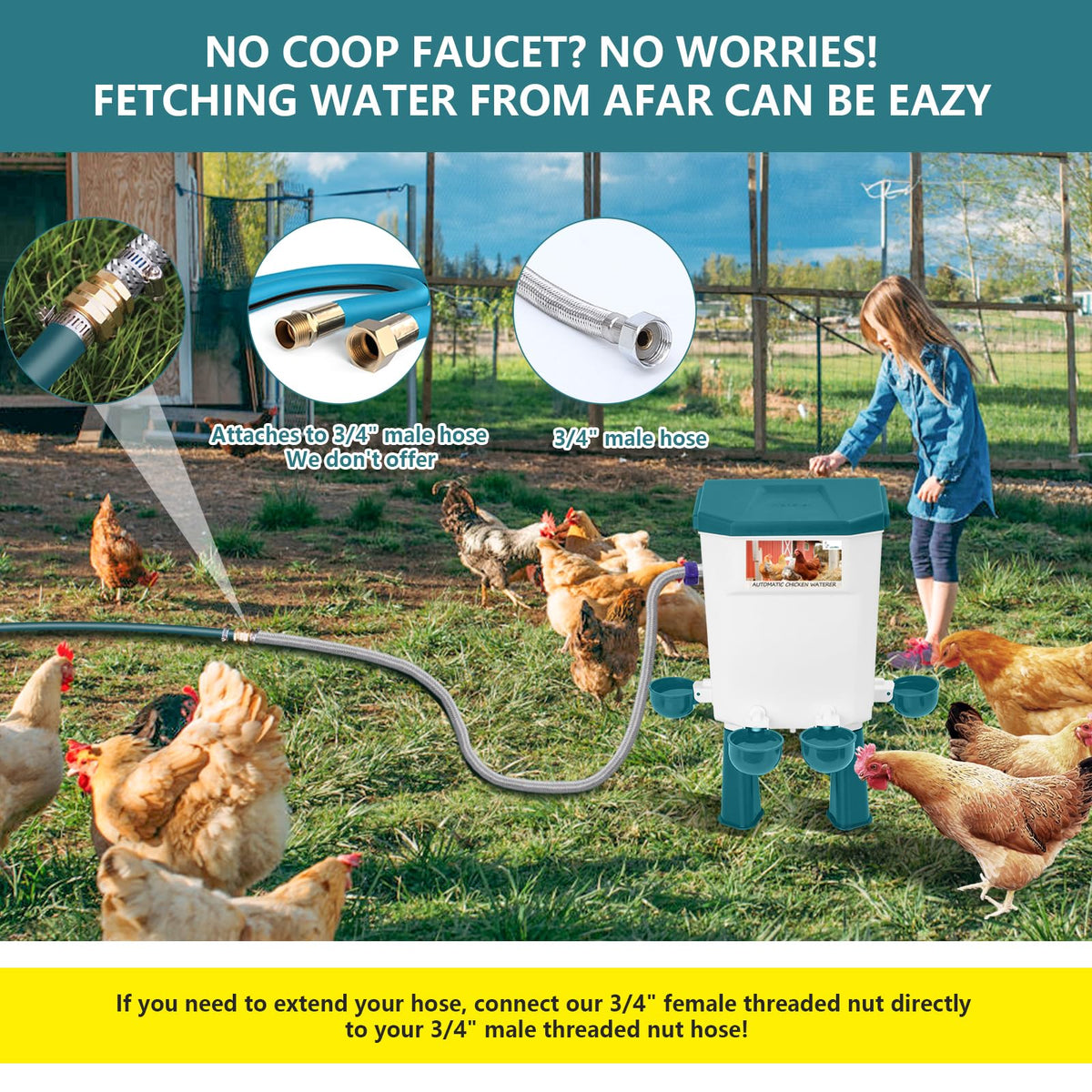 Automatic Chicken Waterer V471952