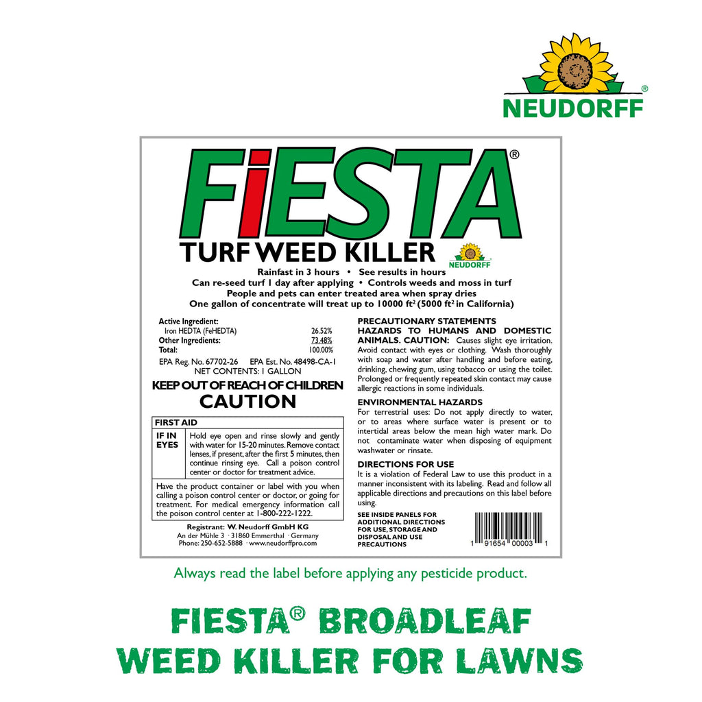 Turf Weed Killer Herbicide Concentrate One Gallon S9435