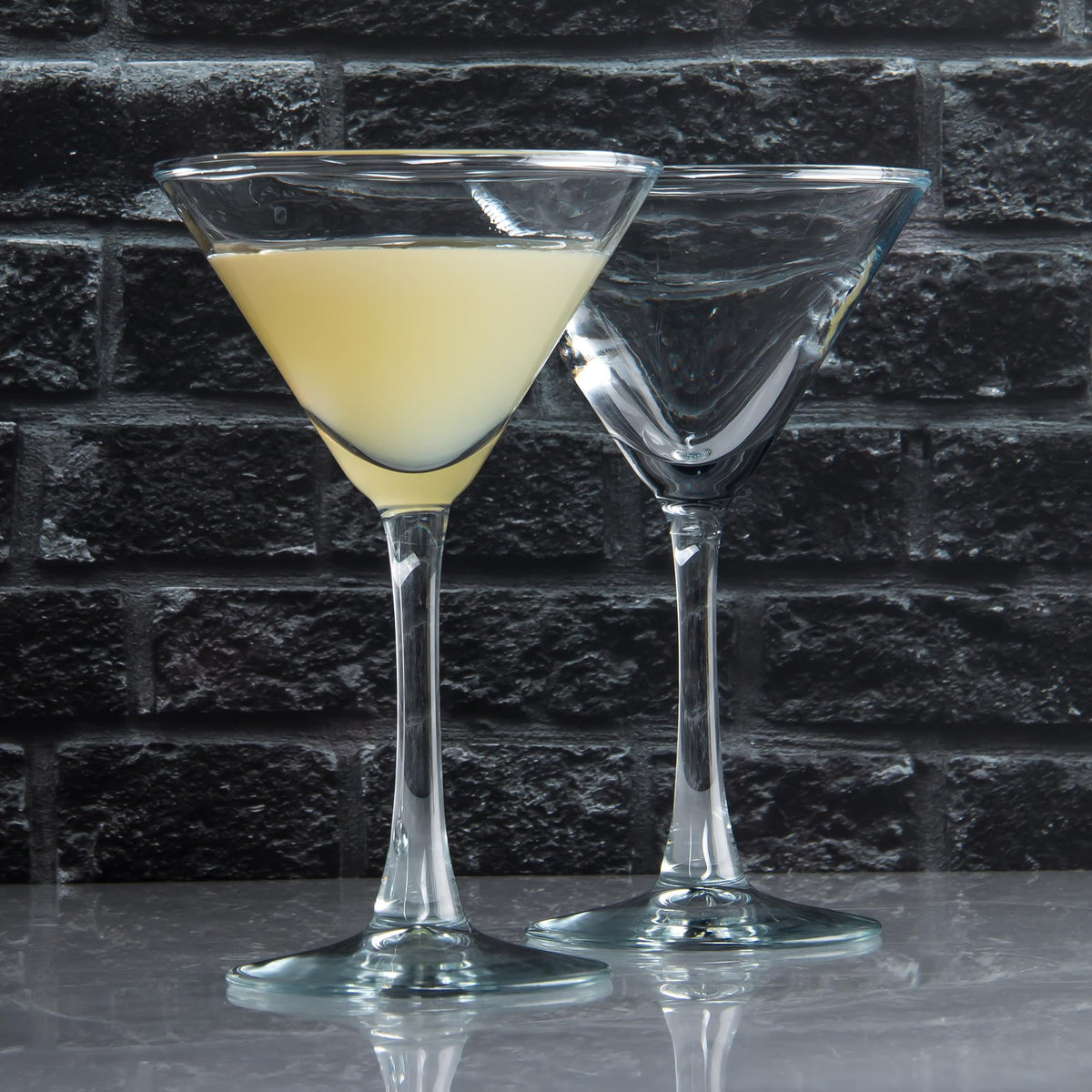 Clear Cocktail Glasses Set of 7, 6 Ounce K3879