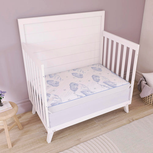 2-in-1 Breathable Inner Spring Portable Crib Mattress F626980