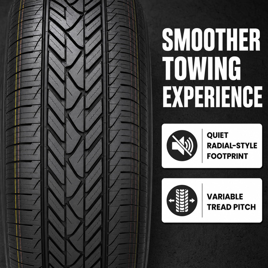 2 Pack Trailer Tire Rim Assembly Black C18235