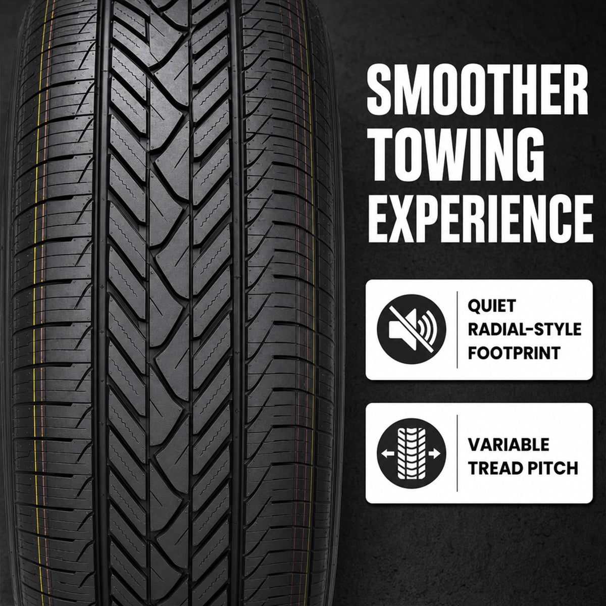2 Pack Trailer Tire Rim Assembly Black C18235