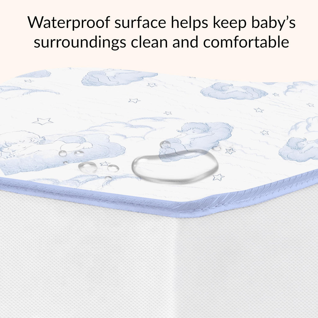 2-in-1 Breathable Inner Spring Portable Crib Mattress F626980