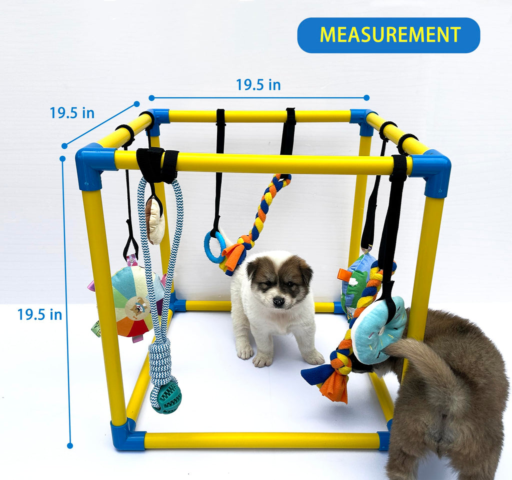 Puppy Play Gym with 8 Hanging Toys A357