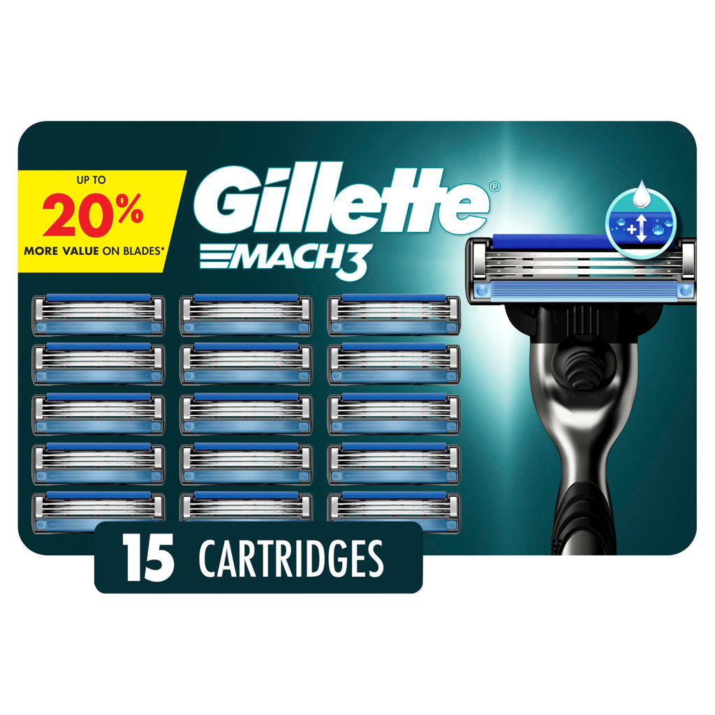 Men's Razor Blades, 15 Blade Refills M662735