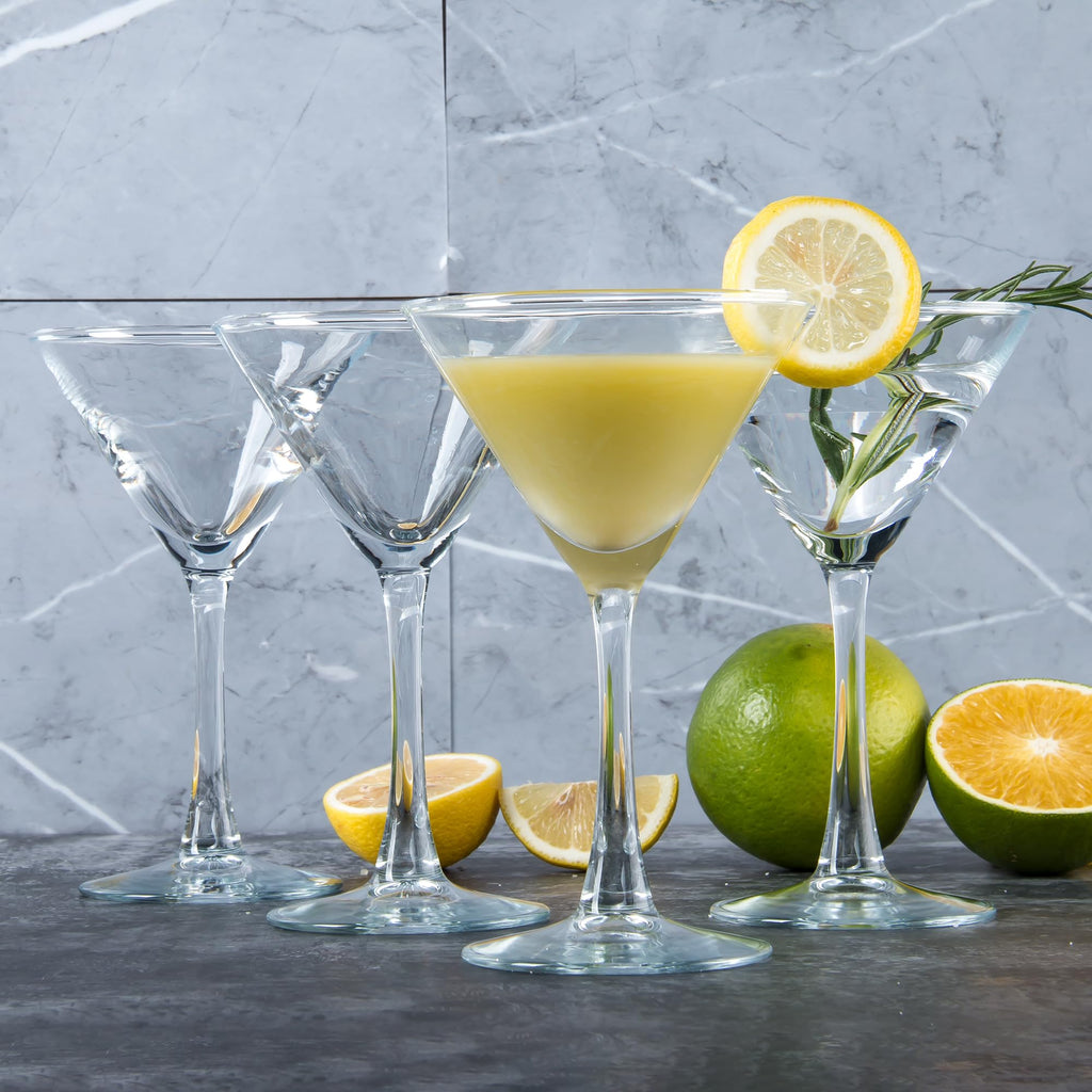 Clear Cocktail Glasses Set of 7, 6 Ounce K3879