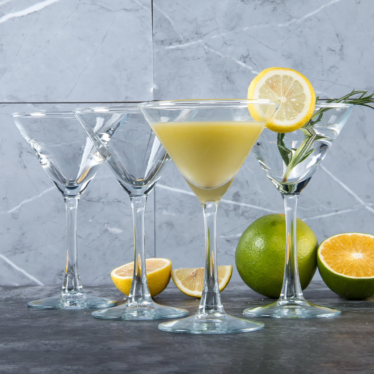 Clear Cocktail Glasses Set of 7, 6 Ounce K3879