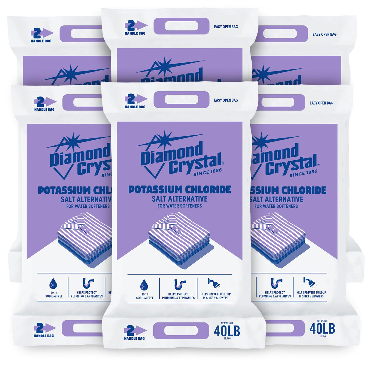 Potassium Chloride Salt Alternative 40 Pounds S37097