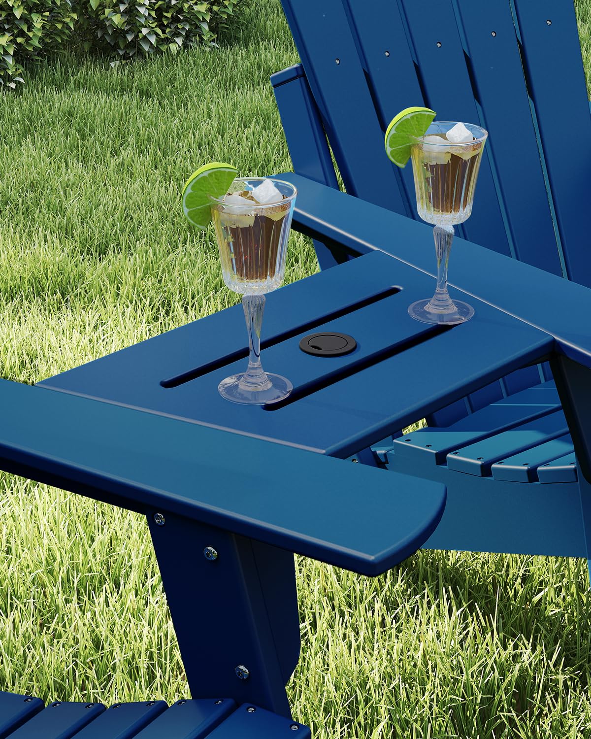 HDPE Plastic Table with Umbrella Hole X330338