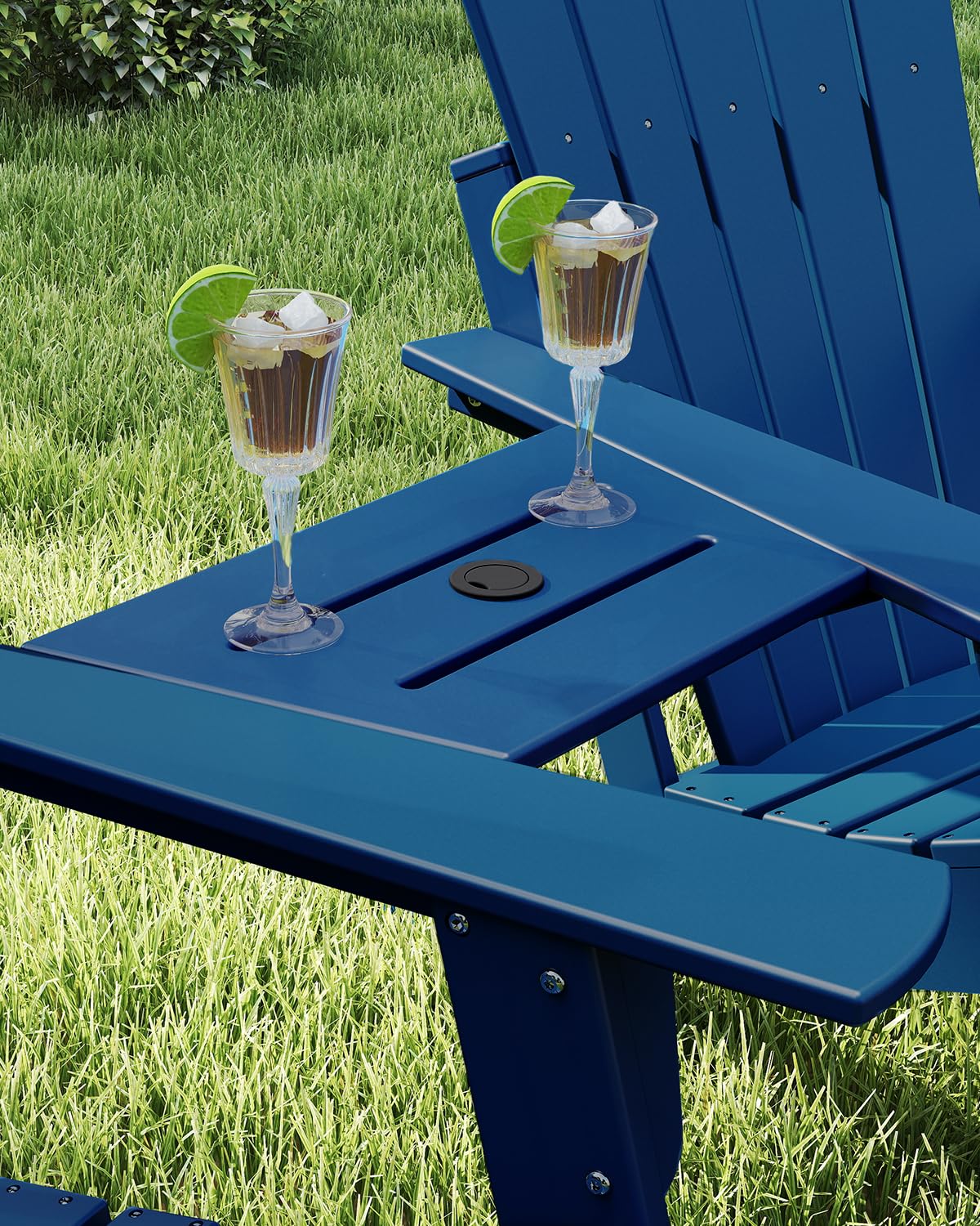 HDPE Plastic Table with Umbrella Hole X330338