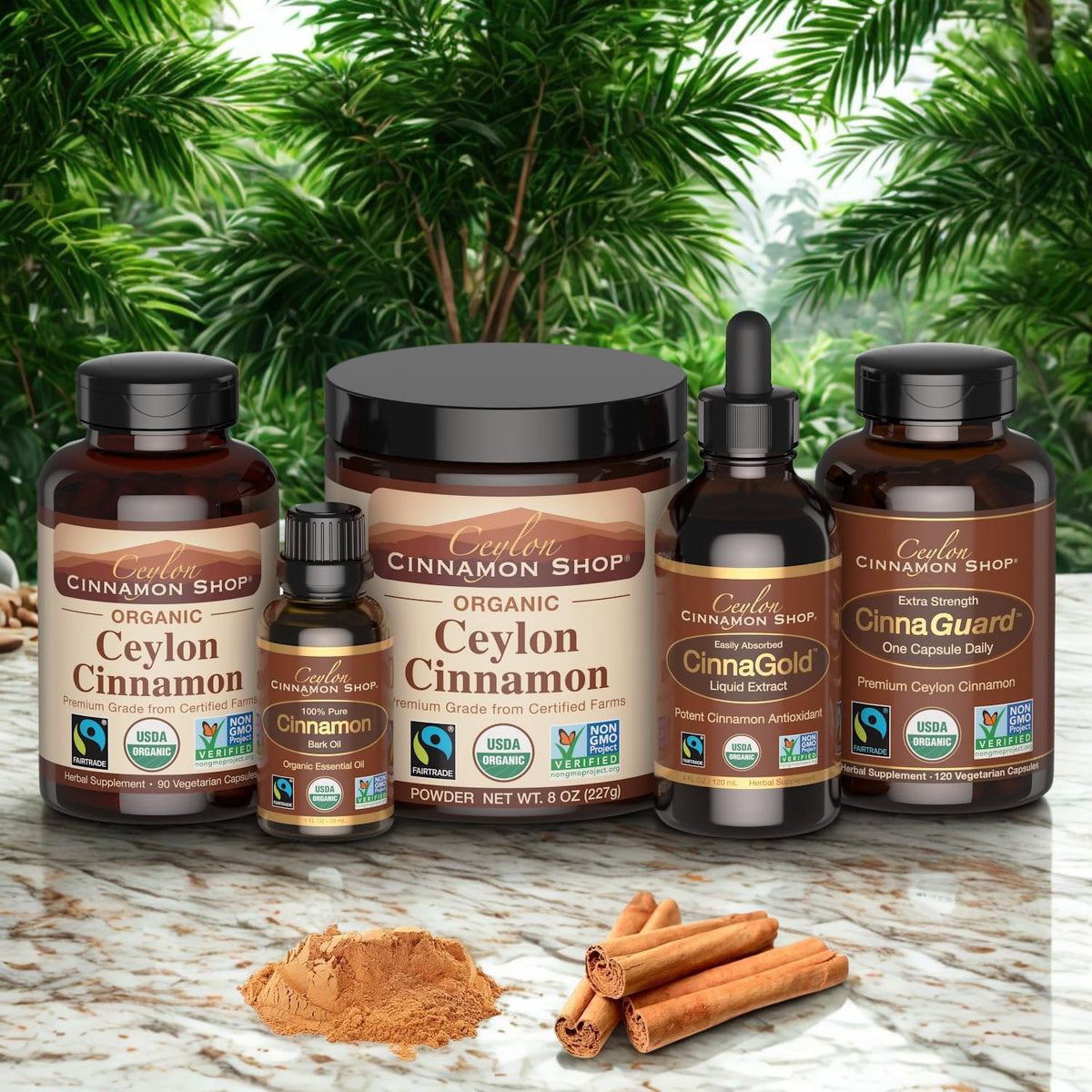 Organic Ceylon Cinnamon Capsules, 90 Count H6583