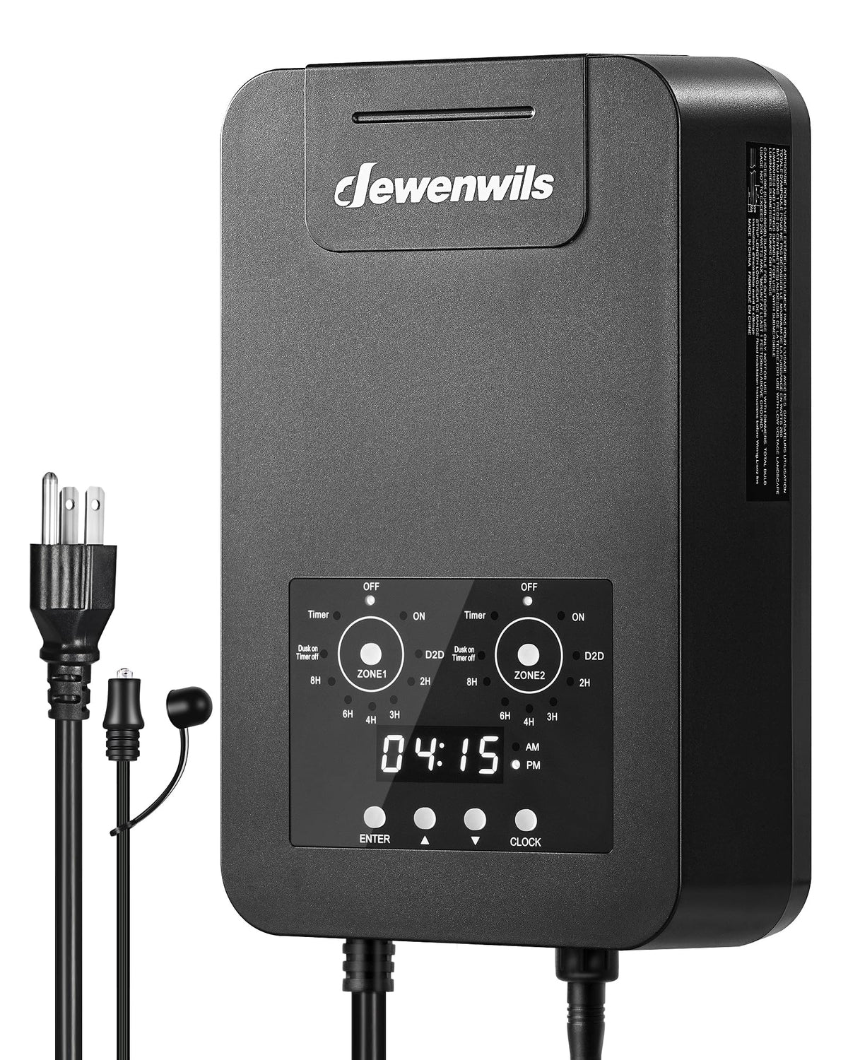 200W Low Voltage Landscape Transformer with 2 Zones T399606