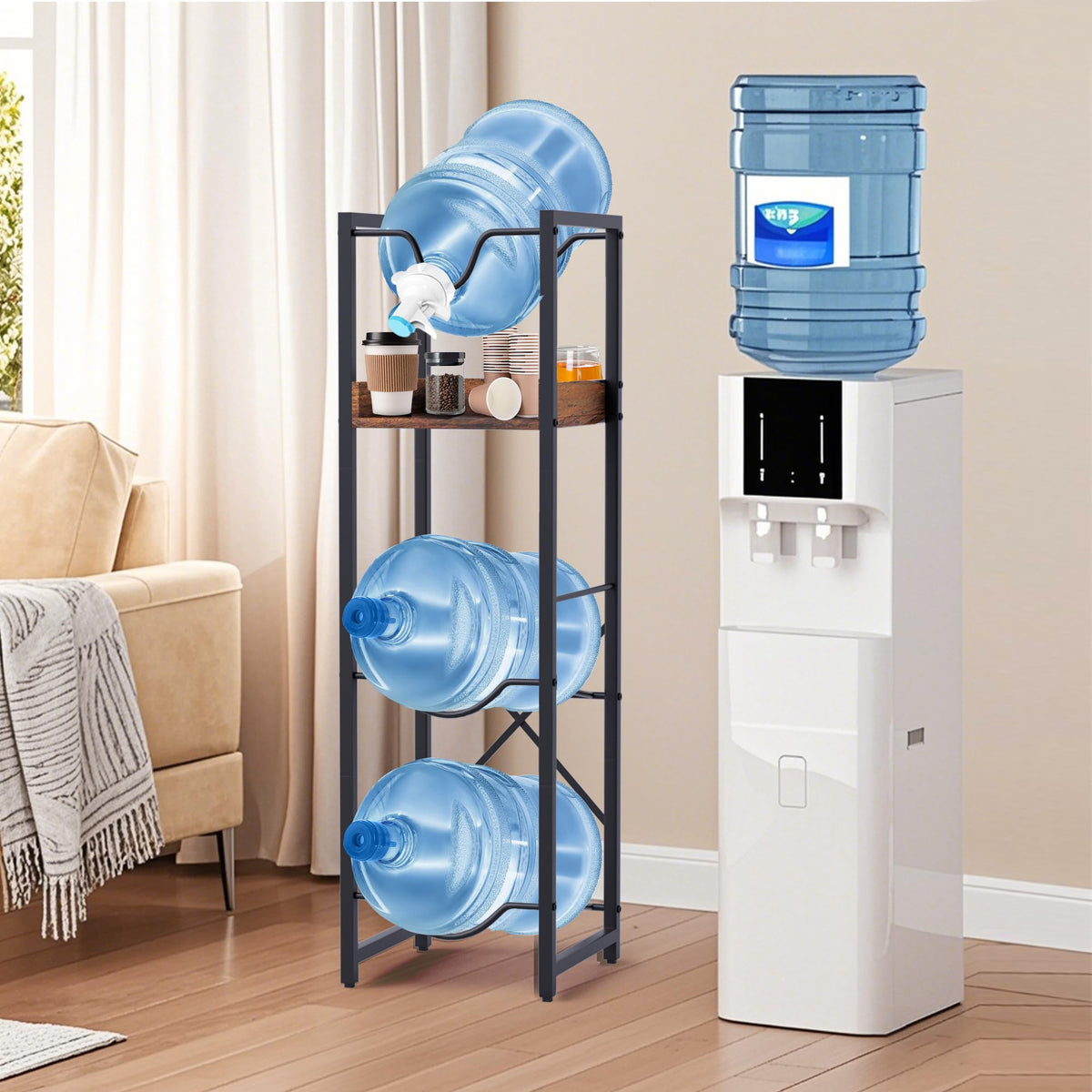 5 Gallon Water Bottle Jug Holder with Dispenser Valve X7321