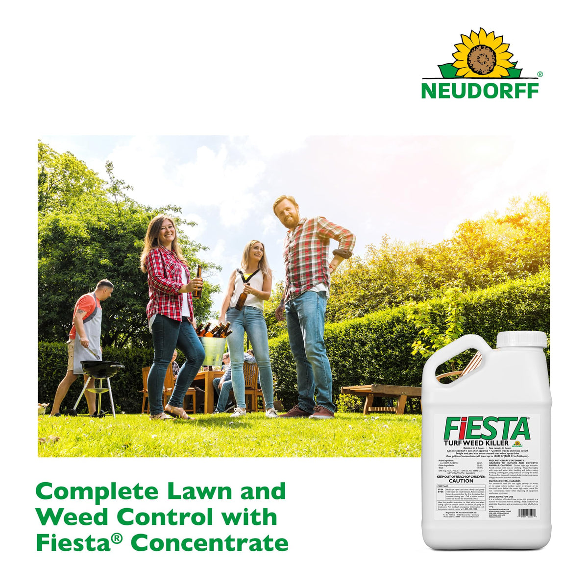 Turf Weed Killer Herbicide Concentrate One Gallon S9435