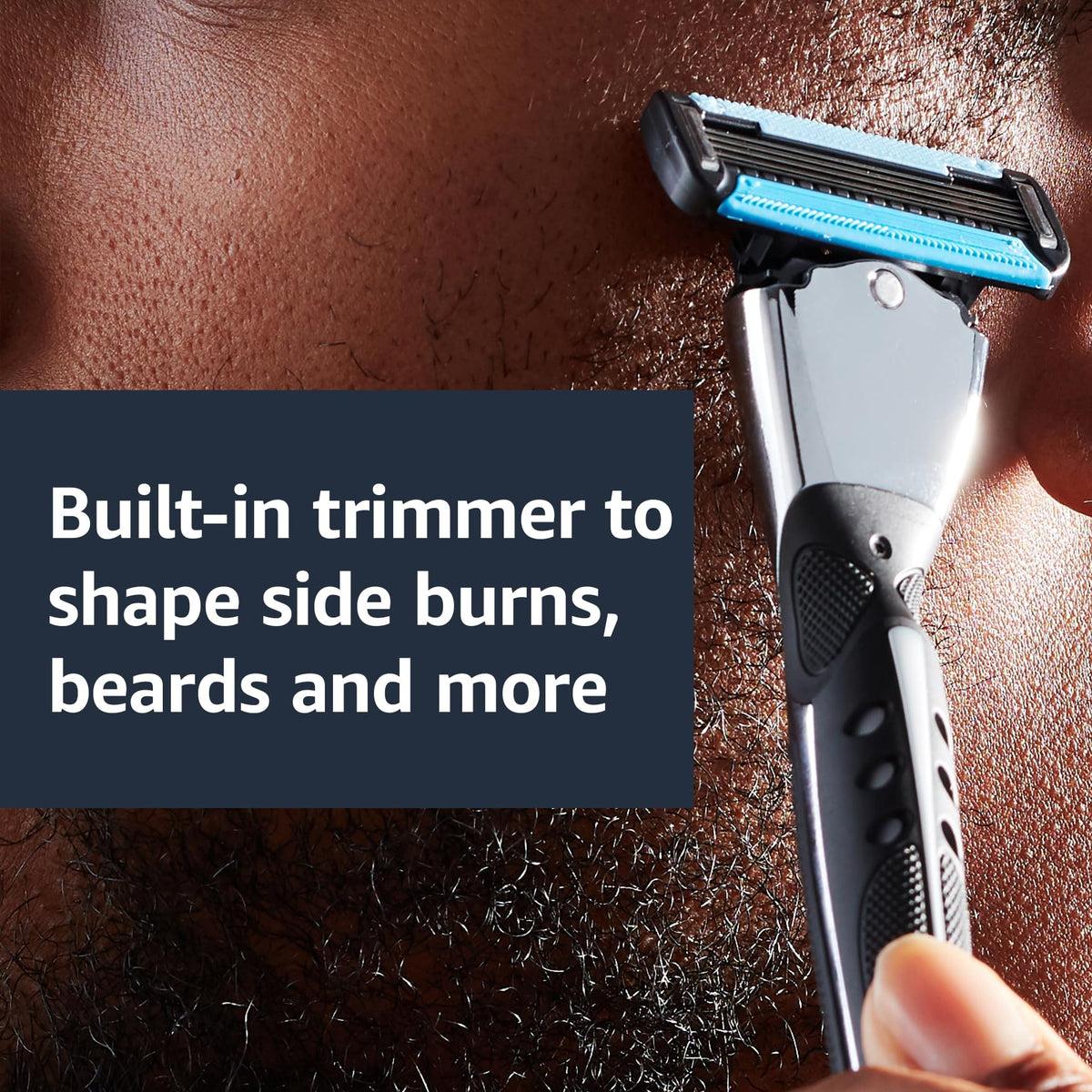 5-Blade Razor Blade Refills with Dual Lubrication, 8 Cartridges C9005