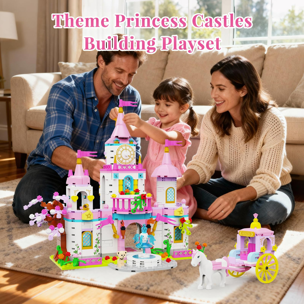 Princess Castle Building Blocks Set 634PCS V414253