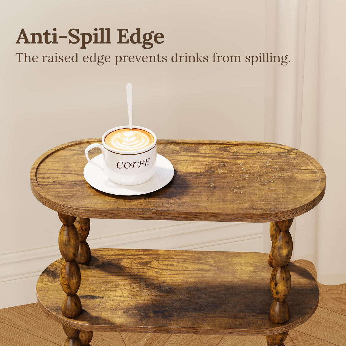 Narrow 3-Tier End Table C580122