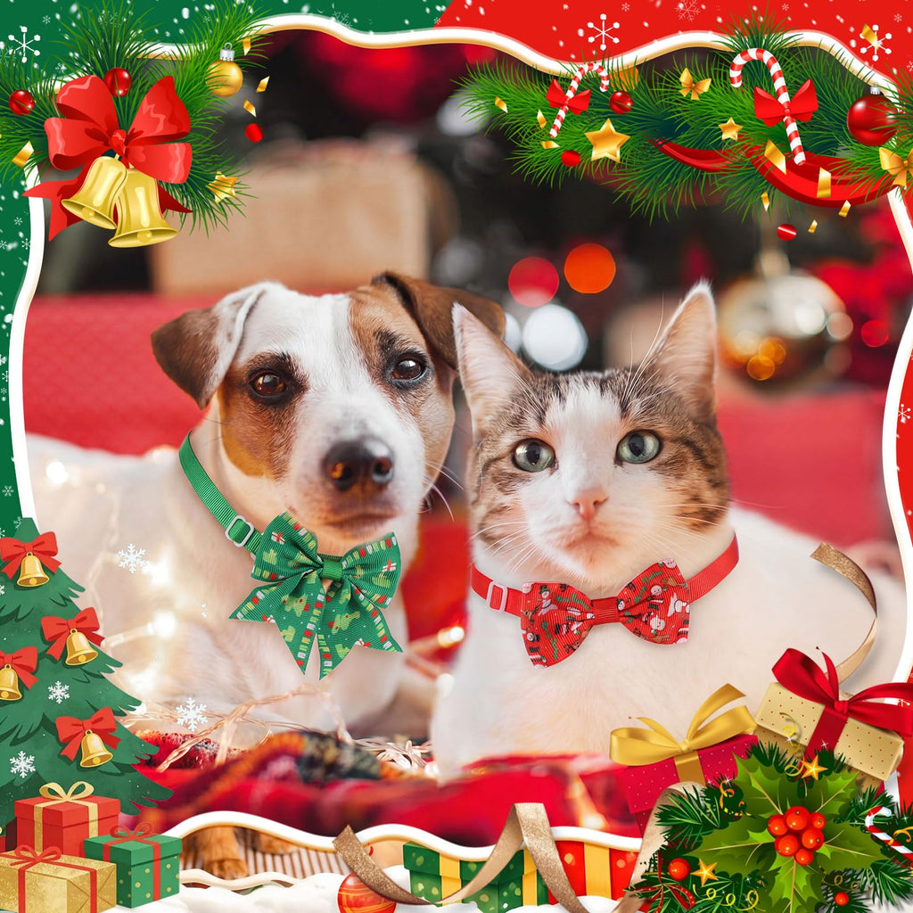 Fall Dog Bow Ties Collars 360 Pcs E7195
