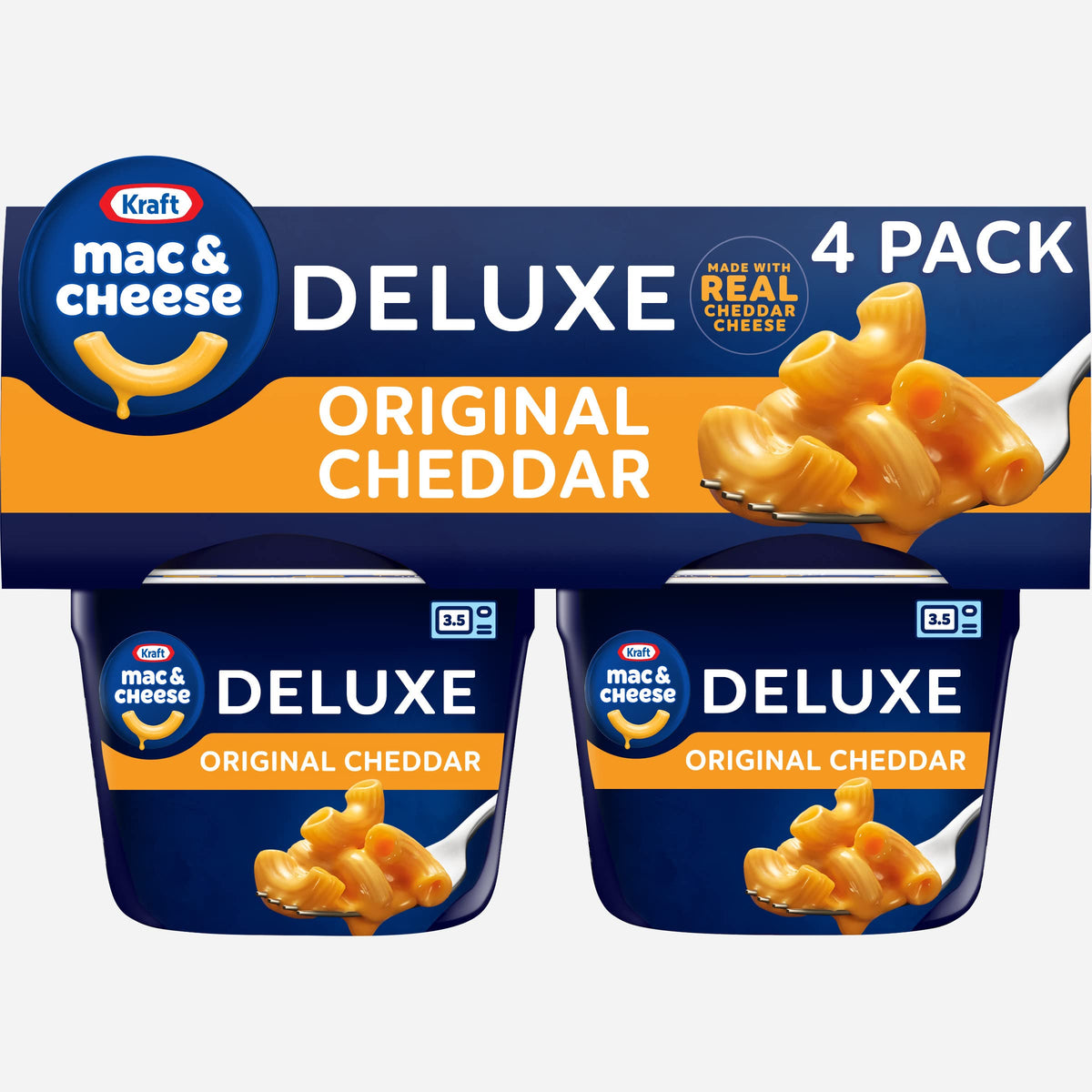 Mac and Cheese Dinner 4 Cups Original Flavor 2.39 oz L28265